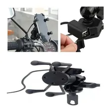 Suporte Garra Moto Smartphone Gps Retrovisor Foto mini  3