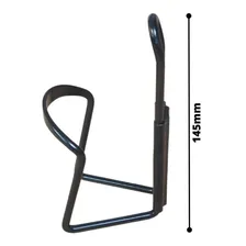 Suporte Garrafa Caramanhola Bike AlumÃnio Preto Universal Wg Foto mini 2