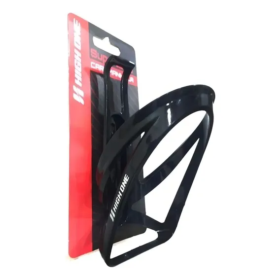 Suporte Garrafa Caramanhola Bike High One Mtb Bicicleta Cor Preto Foto 1