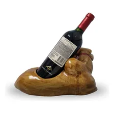 Suporte Garrafa De Vinho: Boi Marrom Peça Decorativa Cor Marrom-claro Foto mini 4