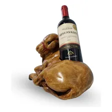 Suporte Garrafa De Vinho: Boi Marrom Peça Decorativa Cor Marrom-claro Foto mini 3