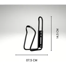 Suporte Garrafa Squeeze AlumÃnio Caramanhola Bicicleta Preto Foto mini 4