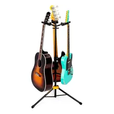 Suporte Hercules Gs432b Triplo Para Guitarra/baixo/violão Foto mini 3