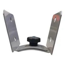 Suporte Home Theater Parede Articulação Cinza 2 Unidades Foto mini 4