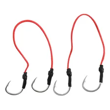 Suporte Hook Duplo Albatroz NÂș6/0 E 10/0 Live Bait Com 2un Foto mini 2