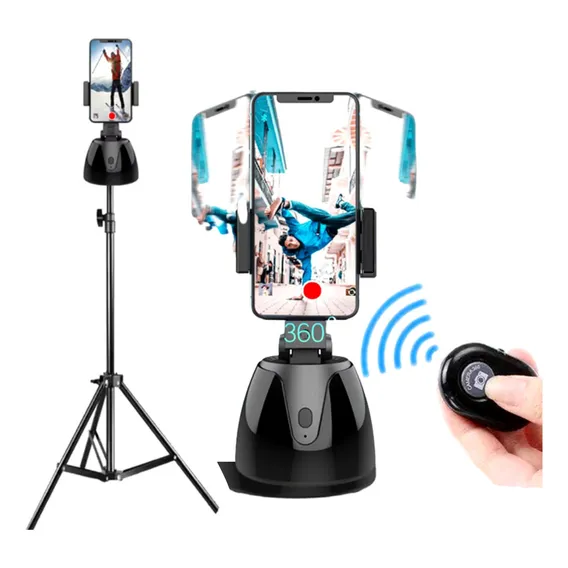 Suporte Inteligente Com Sensor Reconhecimento Facial 360 Foto 1