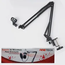 Suporte Mesa Microfone Condensador Articulável Profissional Foto  mini 1