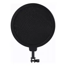 Suporte Microfone Shock Mount Com Pop Filter Smpf-01 Saty Cor Preto Foto mini 2
