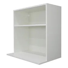 Suporte Microondas Armário Multiuso 100% Mdf Para Cozinha Cor Branco Foto mini  2