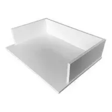 Suporte mão francesa Alfa Suporte Nicho Microondas Mdf Branco cor branco Foto mini 2