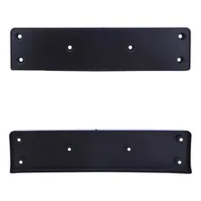 Suporte Moldura De Placa Vw Jetta 2011 Á 2022 Com Grampos Cor Preto Foto mini 2