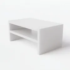Suporte Monitor Duplo Branco Foto  mini 1