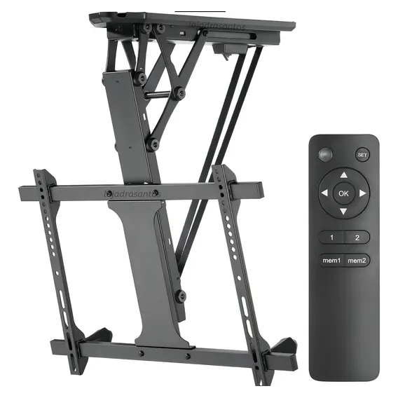 Suporte Motorizado Para Tv Embutida No Teto Até 35kg Foto 1