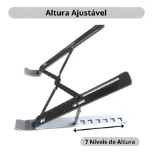 Suporte Notebook Articulado B-max Ergonômico Foto mini  3