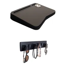 Suporte Notebook Base Espuma Com Suporte Oculos Couro. Kit Foto  mini 1
