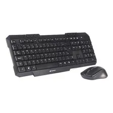 Suporte Notebook E Teclado E Mouse Wireless K-w10bk C3tech Mouse Preto Teclado Preto Foto mini  2