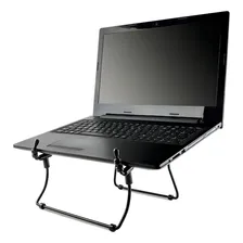 Suporte Notebook Regulável Preto Portátil Reliza Nr17 Metal Foto  mini 1
