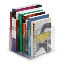Suporte Organizador Livros Revista 3 Div贸rias Cristal Waleu Foto mini 2
