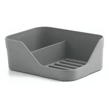Suporte Organizador Pia Porta Detergente Bucha Cozinha Trium Cor Chumbo Foto mini 1