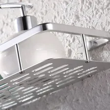 Suporte Organizador Porta Shampoo Condicionador Sabonete Box Foto mini 3