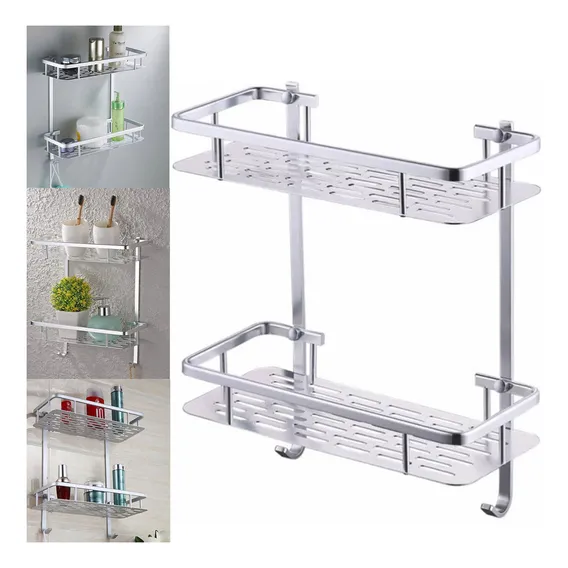 Suporte Organizador Porta Shampoo Condicionador Sabonete Box Foto 1