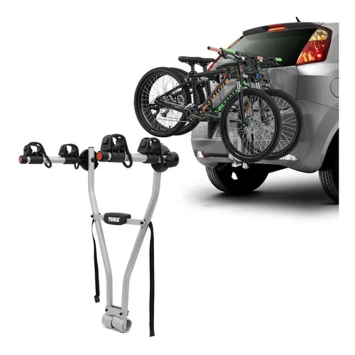 Suporte P/ 2 Bicicletas P/engate Thule Xpress (970) + Cor Prateado Foto 1