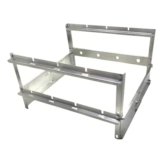 Suporte P/ Churrasqueira Regulável Inox P/ 4 Espetos 49cm Foto 1