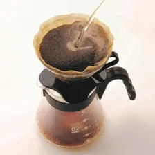 Suporte P/ Filtro De Café Hario V60-02 Vidro Preto Foto mini 3