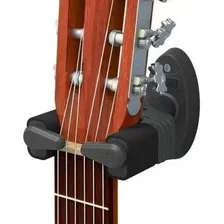 Suporte P Guitarra, Baixo, Violão Parede C/ Trava Automática Cor Preto Foto mini 1