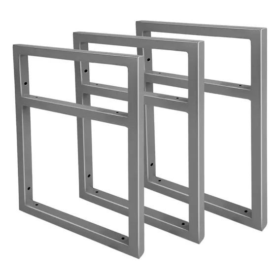 Suporte P/ Prateleira Em Aço Milazzo Industrial Kit C/ 3 Cor Prata Foto 1