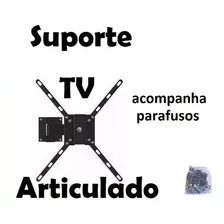 Suporte P/tv Articulado Universal Led Plasma 10 A 43 Pol Cor Preto Foto mini  2