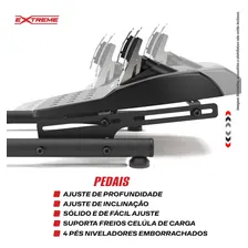 Suporte P/ Volante Logitech G29 Simulador Cockpit Extreme Cor Preto Foto mini 3