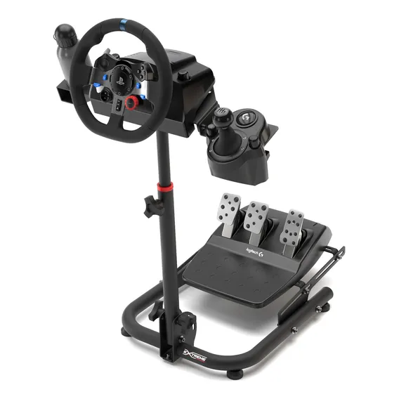 Suporte P/ Volante Logitech G29 Simulador Cockpit Extreme Cor Preto Foto 1
