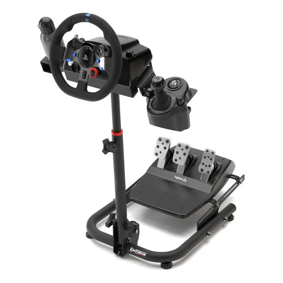 Suporte P/ Volante Logitech G29 Simulador Cockpit Extreme Cor Preto Foto 1