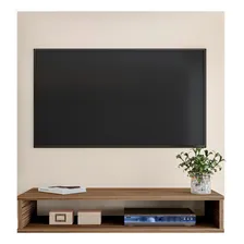 Suporte Painel Milão Para Tv Quarto Sala Painel Prateleira Até 32 Polegadas Off Freijó Foto mini 2