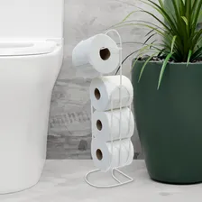 Suporte Papel Higienico Luxo - Branco Foto mini 1