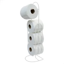 Suporte Papel Higienico Luxo - Branco Foto mini 2