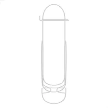 Suporte Papel Higienico Luxo - Branco Foto mini 4