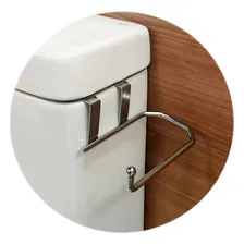 Suporte Papel Higiênico Para Caixa Acoplada Cromado Foto mini 4