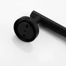 Suporte Papel Higiênico Preto Fosco Papeleira Banheiro Inox Foto mini 4