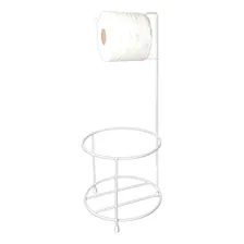 Suporte Papeleira Com Lixeira 5l Basculante Banheiro Branco Foto mini 4