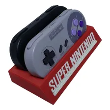 Suporte Para 2 Controles Da 8bitdo Sn30 De Snes - 3d Foto  mini 1
