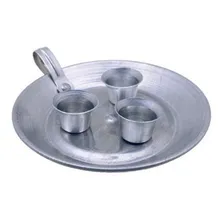 Suporte Para 3 Velas Palito Porta Velas De AlumÃnio Foto mini 2