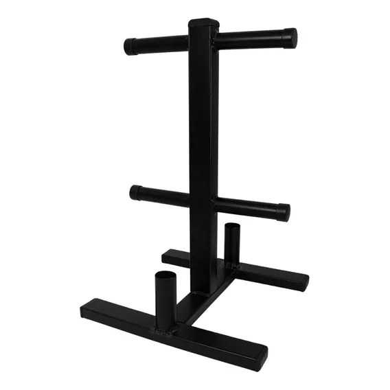 Suporte Para Anilhas Até 120kg - Branco - Sepo Cor Preto Foto 1
