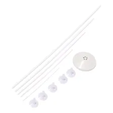 Suporte Para Balão Bexiga Mesa - Kit Arranjo 45 Cm 5 Hastes Foto mini  2