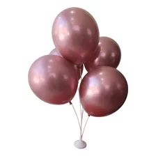 Suporte Para Balão Bexiga Mesa - Kit Arranjo 45 Cm 5 Hastes Foto mini 4