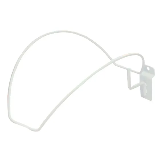 Suporte Para Boné Para Painel Canaletado 30 Unidades Branco Foto 1