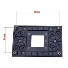 Suporte Para Cooler Am4 Com Base Traseira Ryzen 3/5/7 Led Preto Foto mini 4