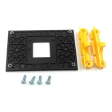 Suporte Para Cooler Am4 Com Base Traseira Ryzen 3/5/7 Led Preto Foto mini  2