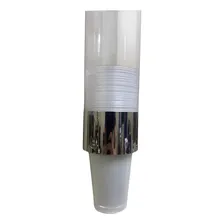 Suporte Para Copo Descartável Acrílico 300ml - Globo Cor Prateado Foto mini  3